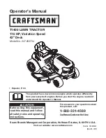 Craftsman T1400 247.203734 Operator'S Manual preview