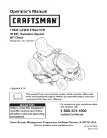 Craftsman T1600 247.203744 Operator'S Manual preview