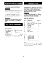 Preview for 6 page of Craftsman table saw Owner'S Manual