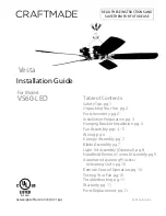 Craftsman VESTA VS60-LED Installation Manual preview