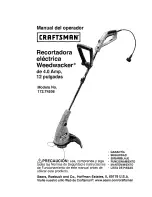 Preview for 25 page of Craftsman Weedwacker 172.74536 Operator'S Manual