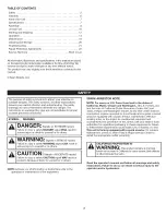 Preview for 2 page of Craftsman WEEDWACKER 316.731702 Operator'S Manual