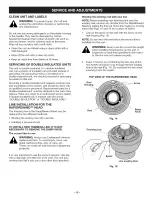 Preview for 12 page of Craftsman WEEDWACKER 316.790130 Operator'S Manual