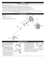 Предварительный просмотр 4 страницы Craftsman WEEDWACKER 316.791020 Operator'S Manual