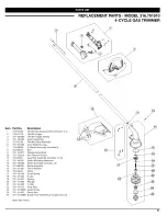 Preview for 31 page of Craftsman WEEDWACKER 316.791910 Operator'S Manual