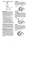 Предварительный просмотр 7 страницы Craftsman WEEDWACKER 358.745240 Instruction Manual