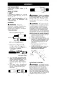 Preview for 5 page of Craftsman WEEDWACKER 358.745340 Operator'S Manual