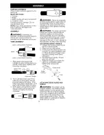 Preview for 5 page of Craftsman WEEDWACKER 358.745350 Operator'S Manual