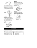 Preview for 8 page of Craftsman WEEDWACKER 358.745350 Operator'S Manual