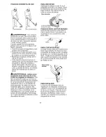 Preview for 17 page of Craftsman WEEDWACKER 358.745350 Operator'S Manual