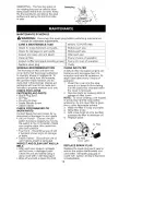 Preview for 14 page of Craftsman WEEDWACKER 358.745501 Instruction Manual