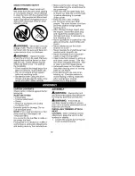 Preview for 10 page of Craftsman WEEDWACKER 358.791032 Operator'S Manual