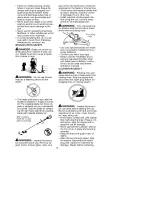 Preview for 6 page of Craftsman WEEDWACKER 358.791041 Operator'S Manual