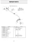 Preview for 20 page of Craftsman WEEDWACKER 358.791041 Operator'S Manual