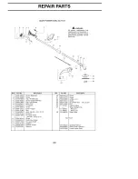 Предварительный просмотр 20 страницы Craftsman WEEDWACKER 358.791071 Operator'S Manual