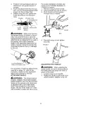 Preview for 11 page of Craftsman WEEDWACKER 358.791170 Operator'S Manual