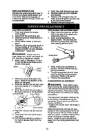 Preview for 10 page of Craftsman WEEDWACKER 358.791520 Instruction Manual