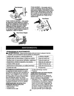 Preview for 25 page of Craftsman WEEDWACKER 358.791520 Instruction Manual