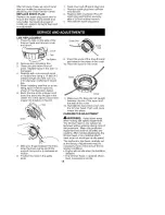 Предварительный просмотр 15 страницы Craftsman WEEDWACKER 358.791590 Instruction Manual