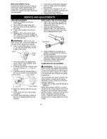 Preview for 12 page of Craftsman Weedwacker 358.791620 Operator'S Manual