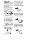 Предварительный просмотр 22 страницы Craftsman WEEDWACKER 358.791800 Operator'S Manual