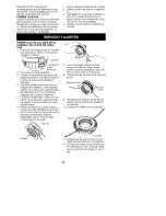 Предварительный просмотр 24 страницы Craftsman WEEDWACKER 358.791800 Operator'S Manual