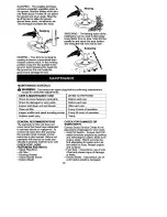 Preview for 10 page of Craftsman Weedwacker 358.791980 Operator'S Manual