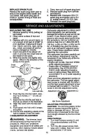 Предварительный просмотр 10 страницы Craftsman WEEDWACKER 358.794250 Operator'S Manual