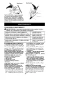 Preview for 24 page of Craftsman WEEDWACKER 358.795570 Instruction Manual