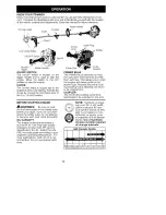 Предварительный просмотр 10 страницы Craftsman WEEDWACKER 358.796122 Operator'S Manual