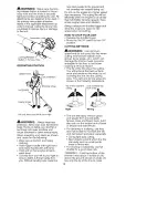 Preview for 14 page of Craftsman WEEDWACKER 358.796160 Operator'S Manual