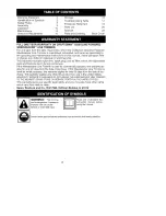 Preview for 2 page of Craftsman WEEDWACKER 358.796600 Instruction Manual