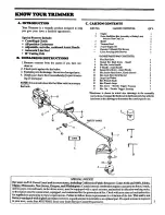 Preview for 5 page of Craftsman Weedwacker 358.797161.32cc Operator'S Manual