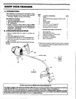 Предварительный просмотр 6 страницы Craftsman Weedwacker 358.798141-28.0cc Owner'S Manual