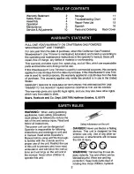 Preview for 2 page of Craftsman WEEDWACKER 358.798540 Operator'S Manual