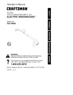 Craftsman WEEDWACKER 358.799000 Operator'S Manual предпросмотр