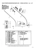 Preview for 21 page of Craftsman WEEDWACKER 358.799110 Operator'S Manual