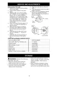 Предварительный просмотр 9 страницы Craftsman WEEDWACKER 358.799452 Operator'S Manual