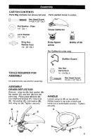 Предварительный просмотр 5 страницы Craftsman WEEDWACKER 517.798580 Operator'S Manual