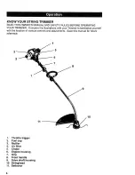 Предварительный просмотр 6 страницы Craftsman WEEDWACKER 517.798580 Operator'S Manual