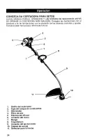 Предварительный просмотр 24 страницы Craftsman WEEDWACKER 517.798580 Operator'S Manual