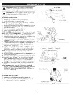 Предварительный просмотр 11 страницы Craftsman WEEDWACKER Incredi-Pull 316.731970 Operator'S Manual