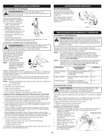 Предварительный просмотр 19 страницы Craftsman WEEDWACKER Incredi-Pull 316.791191 Operator'S Manual