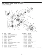 Предварительный просмотр 22 страницы Craftsman WEEDWACKER Incredi-Pull 316.791201 Operator'S Manual