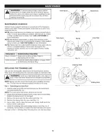 Предварительный просмотр 12 страницы Craftsman WEEDWACKER Incredi-Pull 316.794400 Operator'S Manual