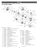 Предварительный просмотр 38 страницы Craftsman WEEDWACKER Incredi-Pull 316.794400 Operator'S Manual