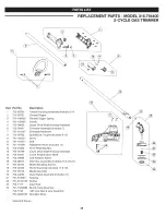 Предварительный просмотр 39 страницы Craftsman WEEDWACKER Incredi-Pull 316.794400 Operator'S Manual