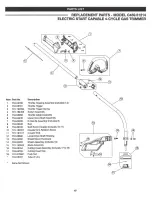 Preview for 47 page of Craftsman Weedwacker Incredi-Pull C459.51214 Operator'S Manual