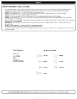 Preview for 2 page of Craftsman Workbench Operator'S Manual