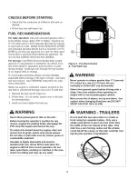 Предварительный просмотр 12 страницы Craftsman ZT 7000 Operator'S Manual